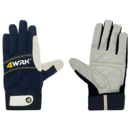 RĘKAWICE MECHANICZNE 4WRK OYU, SKÓRA AMARA, WZMOCNIENIE, RZEP