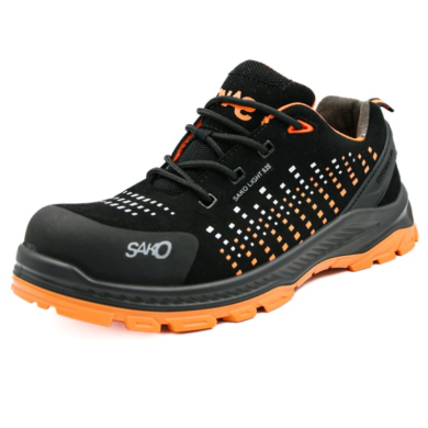 PÓŁBUTY ROBOCZE SAKO 05-001 S3S ESD ORANGE, KOMPOZYTOWY PODNOSEK