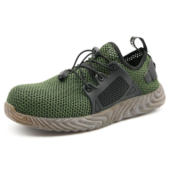 PÓŁBUTY ROBOCZE 4WRK SERPENS S1P GREEN, KOMPOZYT, KEVLAR, ZIELONE
