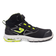 BUTY ROBOCZE PORTWEST B1714A COPENHAGEN S7S ESD LG SC FO SR Z SYSTEMEM BOA – CZARNO-LIMONKOWE
