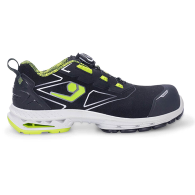 BUTY ROBOCZE PORTWEST HELSINKI S7S ESD LG SC FO SR Z SYSTEMEM BOA – CZARNO-LIMONKOWE