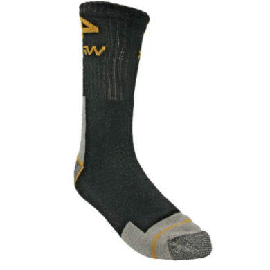 WYSOKIE SKARPETY ROBOCZE 4WRK SOCKS HIGH, CZARNO - SZARE