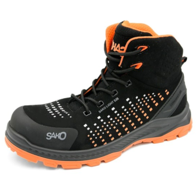 TRZEWIKI ROBOCZE SAKO 05-002 S3S ESD ORANGE, MIKROFIBRA, KOMPOZYT