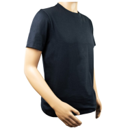KOSZULKA MĘSKA T-SHIRT 4WRK, 100% BAWEŁNA, 145GSM, CZARNA