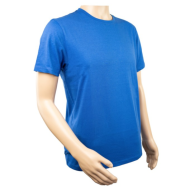 T-SHIRT ROBOCZY 4WRK, NIEBIESKI, BAWEŁNA 180G, LEKKI, WIELOSEZONOWY