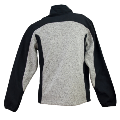 BLUZA ROBOCZA URGENT URG-953, ZAPINANA NA ZAMEK, CZARNO-SZARO-POMARAŃCZOWA