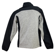BLUZA ROBOCZA URGENT URG-953, ZAPINANA NA ZAMEK, CZARNO-SZARO-POMARAŃCZOWA