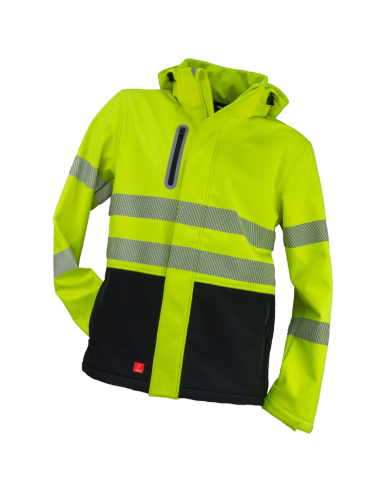 KURTKA ROBOCZA URGENT 982, ODBLASKOWA, SOFTSHELL, ŻÓŁTO-CZARNA KURTKA ROBOCZA URGENT 982, ODBLASKOWA, SOFTSHELL, ŻÓŁTO-CZARNA