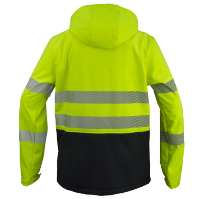 KURTKA ROBOCZA URGENT 982, ODBLASKOWA, SOFTSHELL, ŻÓŁTO-CZARNA