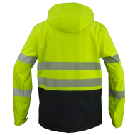 KURTKA ROBOCZA URGENT 982, ODBLASKOWA, SOFTSHELL, ŻÓŁTO-CZARNA