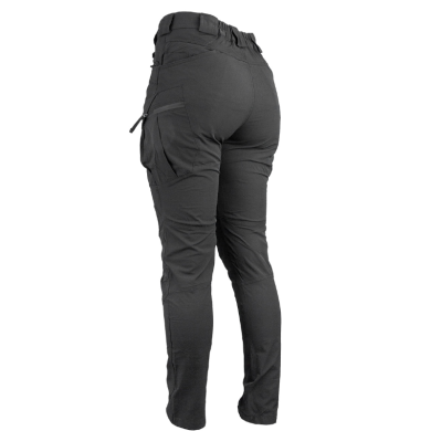 SPODNIE ROBOCZE URGENT 725, DO PASA, OUTDOOR, ELASTYCZNE, 190G, CZARNE