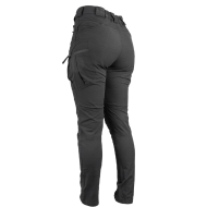 SPODNIE ROBOCZE URGENT 725, DO PASA, OUTDOOR, ELASTYCZNE, 190G, CZARNE