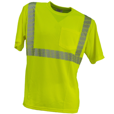 KOSZULKA T-SHIRT OSTRZEGAWCZA URGENT 960, ODBLASKOWA, ŻÓŁTA