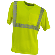 KOSZULKA T-SHIRT OSTRZEGAWCZA URGENT 960, ODBLASKOWA, ŻÓŁTA