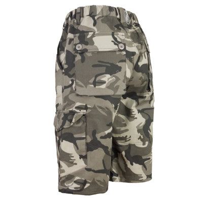 KRÓTKIE SPODENKI ROBOCZE URGENT 641, BAWEŁNIANE, CAMO GREY