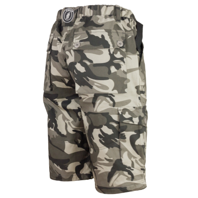 KRÓTKIE SPODENKI ROBOCZE URGENT 641, BAWEŁNIANE, CAMO GREY