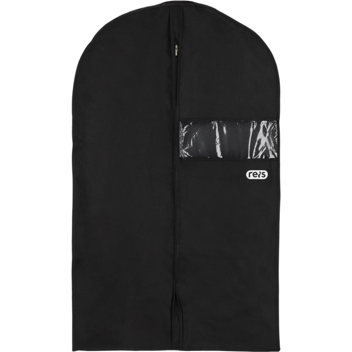 POKROWIEC NA UBRANIE 100X59 CM, WŁÓKNINA POLIPROPYLENOWA, Z OKIENKIEM, ZAMEK, WIESZAK