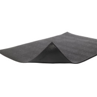 MATA ANTYZMĘCZENIOWA JEDNOWARSTWOWA, PIANKA PCV, CZARNA, 8 MM, ERGONOMICZNA, 60X90, 90X150 CM