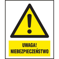 ZNAK BHP CHROŃ DROGI ODDECHOWE FOLIA SAMOPRZYLEPNA PCV 200X300 MM ZGODNY Z NORMĄ