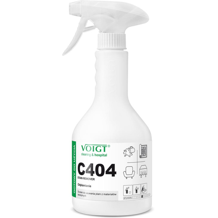 ODPLAMIACZ C404 STAIN REMOVER DO WYKŁADZIN DYWANÓW TAPICEREK USUWA PLAMY OLEISTE I WODNE