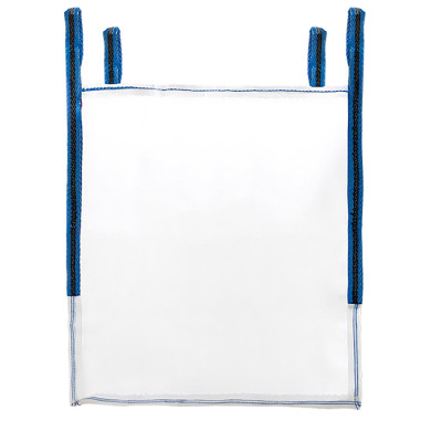 KONTENER ELASTYCZNY POLIPROPYLEN 90X90X100 CM 1000 KG ZAWIESIA GRUZ MATERIAŁY SYPKIE