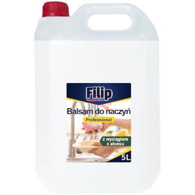 BALSAM DO NACZYŃ ALOES 5 L KONCENTRAT DO MYCIA NACZYŃ SKUTECZNY I DELIKATNY