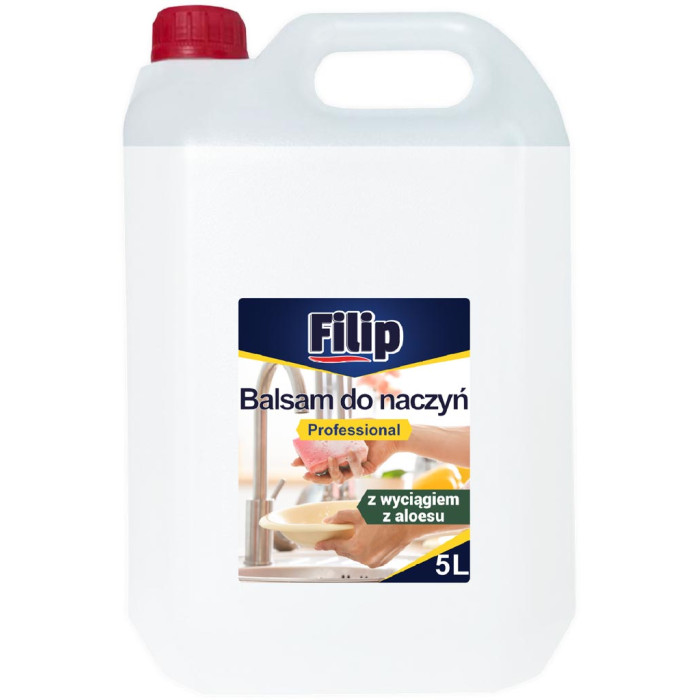 BALSAM DO NACZYŃ ALOES 5 L KONCENTRAT DO MYCIA NACZYŃ SKUTECZNY I DELIKATNY