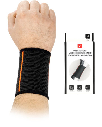 ELASTYCZNA OPASKA NA NADGARSTEK NYLON GUMA STABILIZATOR BÓL OBRZĘK TRENING OCHRONA
