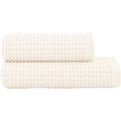 RĘCZNIK NATURAL, BAWEŁNA EGIPSKA, 315G/M2, WAFLOWA STRUKTURA, ULTRASOFT, DO DOMU I W PODRÓŻ