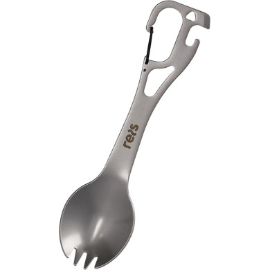 SZTUĆCE TURYSTYCZNE 5W1 STAL NIERDZEWNA KARABIŃCZYK SURVIVAL BIWAK OUTDOOR