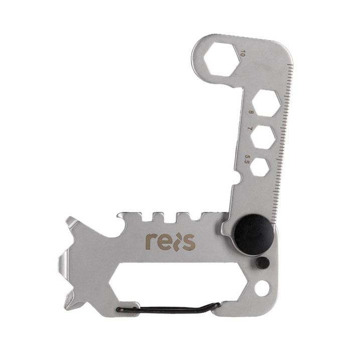 NARZĘDZIE KIESZONKOWE 9W1 STAL NIERDZEWNA MULTITOOL KARABIŃCZYK OUTDOOR TURYSTYKA