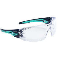 OKULARY OCHRONNE BOLLE SAFETY SILEX FLEX, PANORAMICZNE, BEZ METALU, PRZEZROCZYSTE