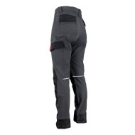SPODNIE ROBOCZE URGENT 767 DO PASA OUTDOOR SZARO-CZARNE