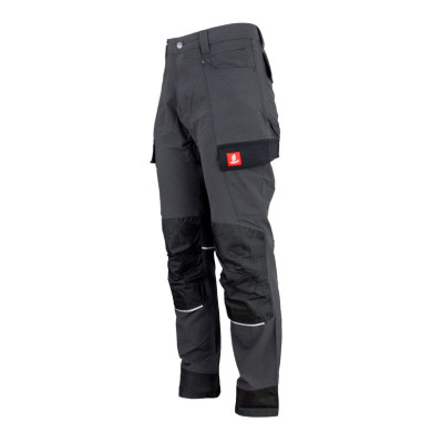 SPODNIE ROBOCZE URGENT 767 DO PASA OUTDOOR SZARO-CZARNE