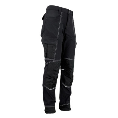 SPODNIE ROBOCZE URGENT 766 DO PASA OUTDOOR CZARNE