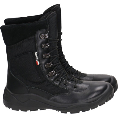 BUTY FAGUM-STOMIL GROM 1138 WYSOKI TRZEWIK TAKTYCZNE MILITARNE CZARNE