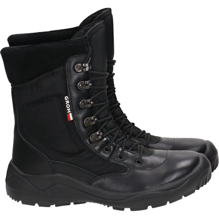 BUTY FAGUM-STOMIL GROM 1138 WYSOKI TRZEWIK TAKTYCZNE MILITARNE CZARNE