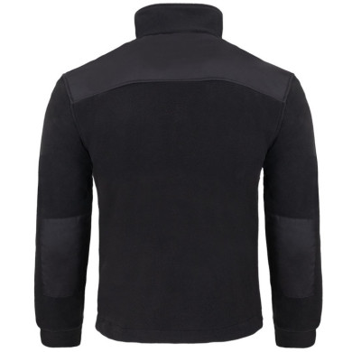 BLUZA ROBOCZA PREMIUM JHK FLRA 340 Z POLARU ZE WZMOCNIENIAMI CZARNA