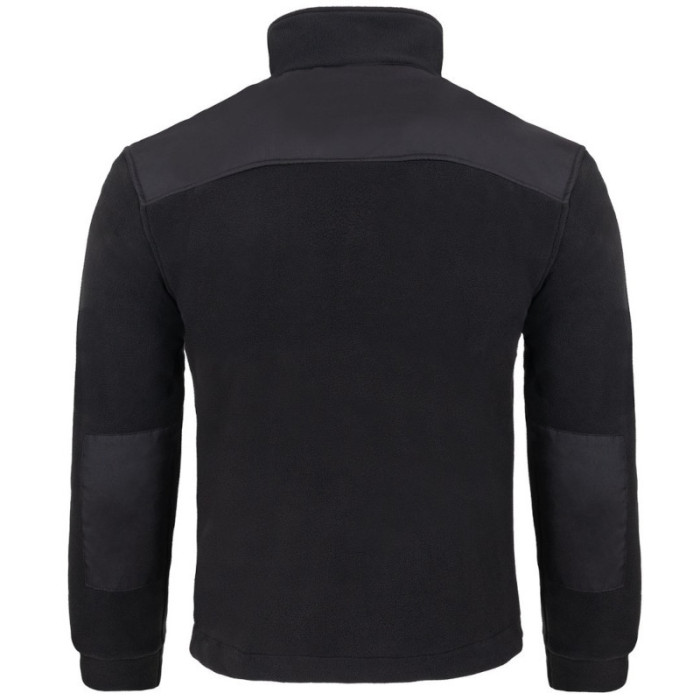 BLUZA ROBOCZA PREMIUM JHK FLRA 340 Z POLARU ZE WZMOCNIENIAMI CZARNA