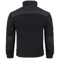 BLUZA ROBOCZA PREMIUM JHK FLRA 340 Z POLARU ZE WZMOCNIENIAMI CZARNA