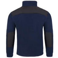 BLUZA ROBOCZA PREMIUM JHK FLRA 340 Z POLARU ZE WZMOCNIENIAMI GRANATOWA