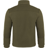 BLUZA ROBOCZA PREMIUM JHK FLRA 340 Z POLARU ZE WZMOCNIENIAMI ZIELONA KHAKI