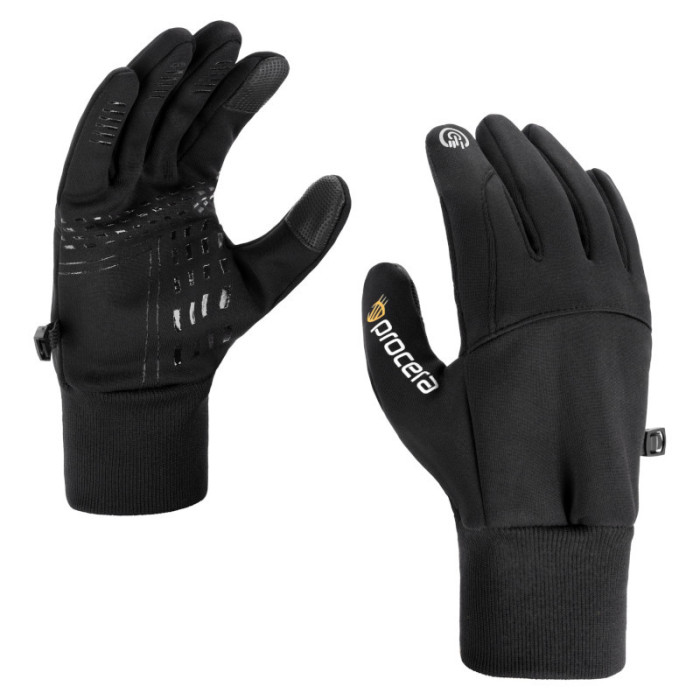 RĘKAWICE ROBOCZE PROCERA X-WINDFLEX OCIEPLANE SOFTSHELL CZARNE