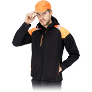 KURTKA OCHRONNA MĘSKA SOFTSHELL ODDYCHAJĄCA WODOODPORNA WIATROSZCZELNA PRACA SPORT