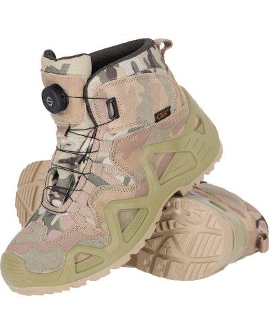 BUTY TACTICAL GUARD MĘSKIE ZAMSZOWE TRZEWIKI OCHRONNE WYTRZYMAŁE