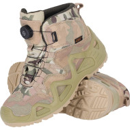 BUTY TACTICAL GUARD MĘSKIE ZAMSZOWE TRZEWIKI OCHRONNE WYTRZYMAŁE
