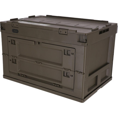 SKŁADANA SKRZYNIA Z TWORZYWA SZTUCZNEGO POLIPROPYLENOWA WIELOFUNKCYJNA