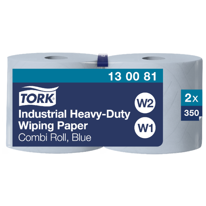 CZYŚCIWO PAPIEROWE NIEBIESKIE 3-WARSTWOWE DO ZABRUDZEŃ PRZEMYSŁOWYCH