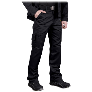 SPODNIE ROBOCZE LEBER-HOLLMAN LH-VOBSTER DO PASA CZARNE