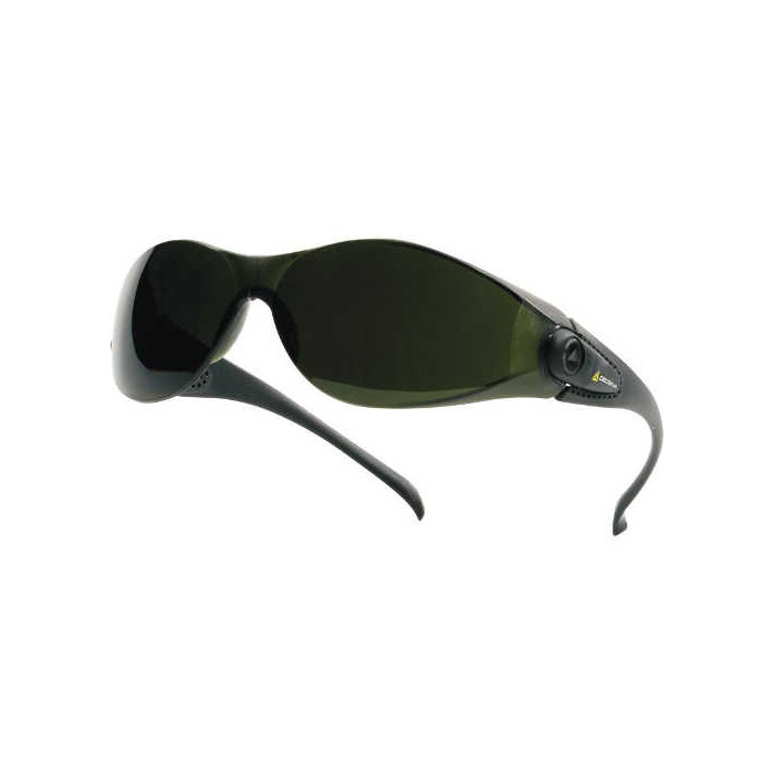 JEDNOCZĘŚCIOWE OKULARY OCHRONNE PACAYNYO05 POLIWĘGLAN FILTR 5 DO SPAWANIA NYLON CZARNE OCHRONNE
